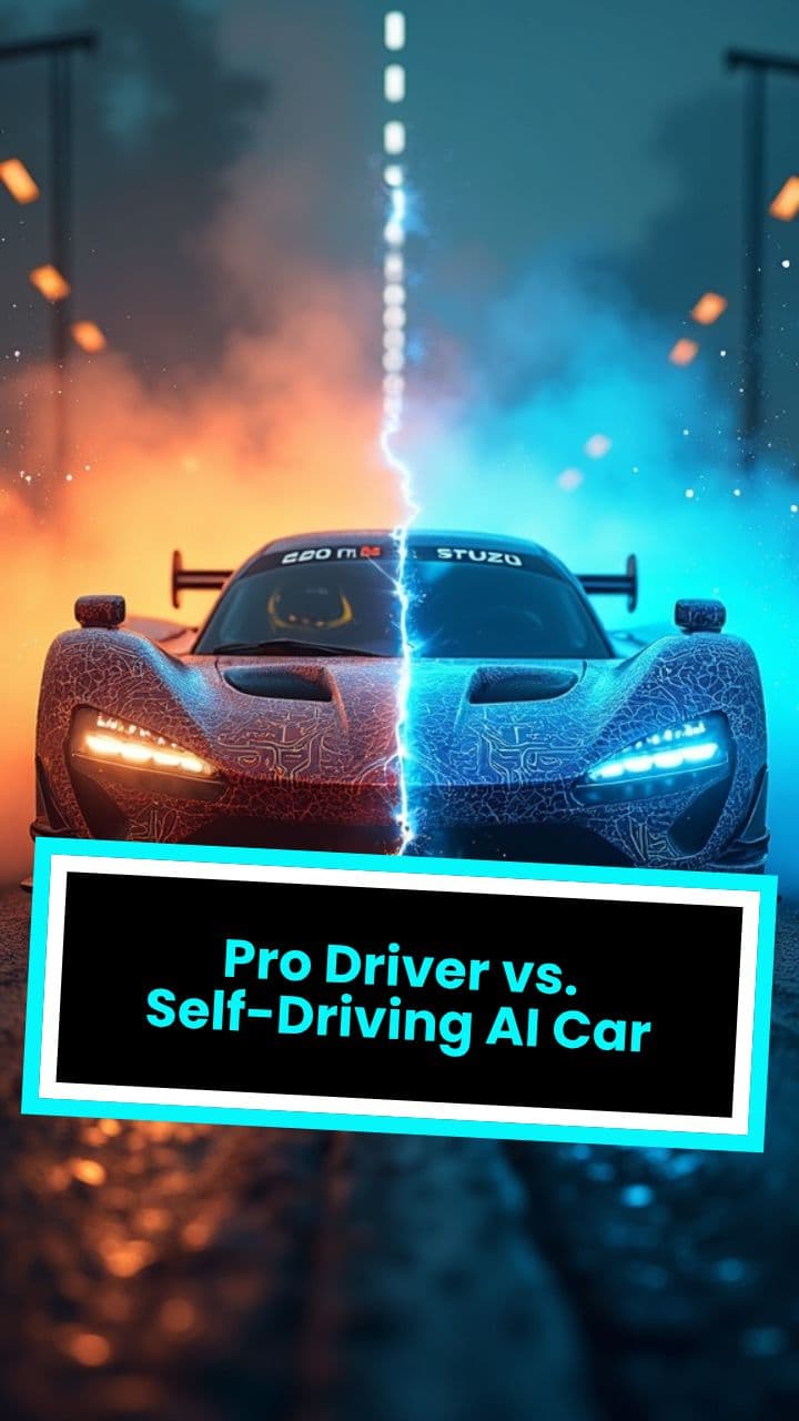 Pro Driver vs. Self-Driving AI Car