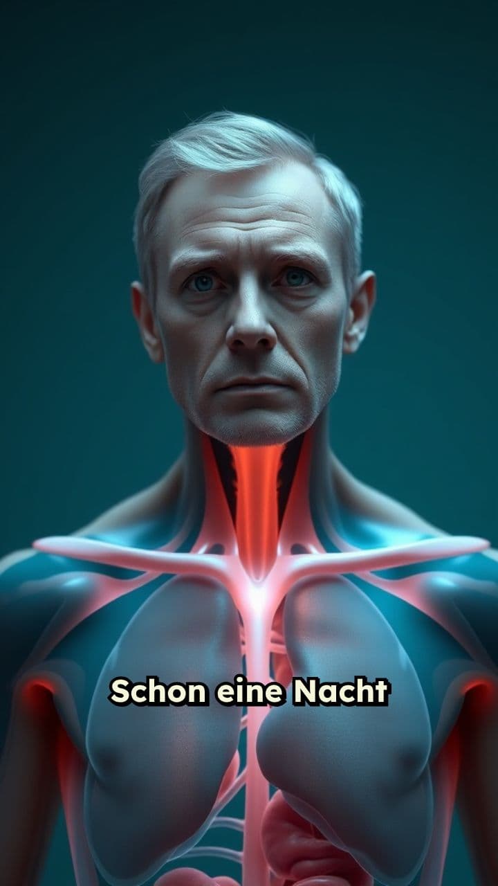 Eine Nacht Schlafmangel, großer Schaden