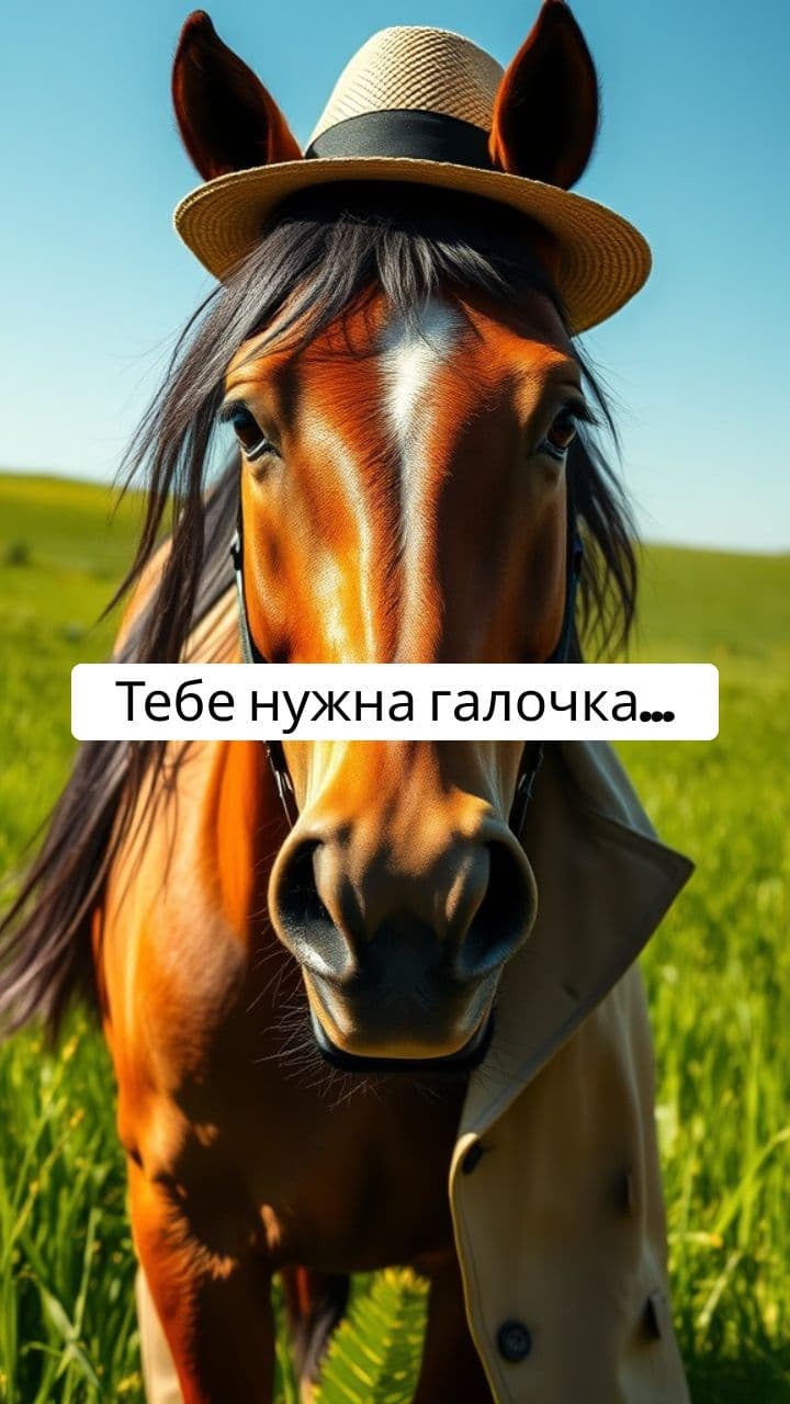 Cool Horse and the Verification Tick