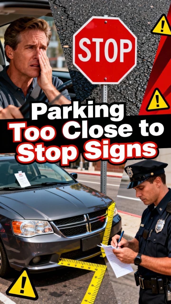 Parking Too Close to Stop Signs