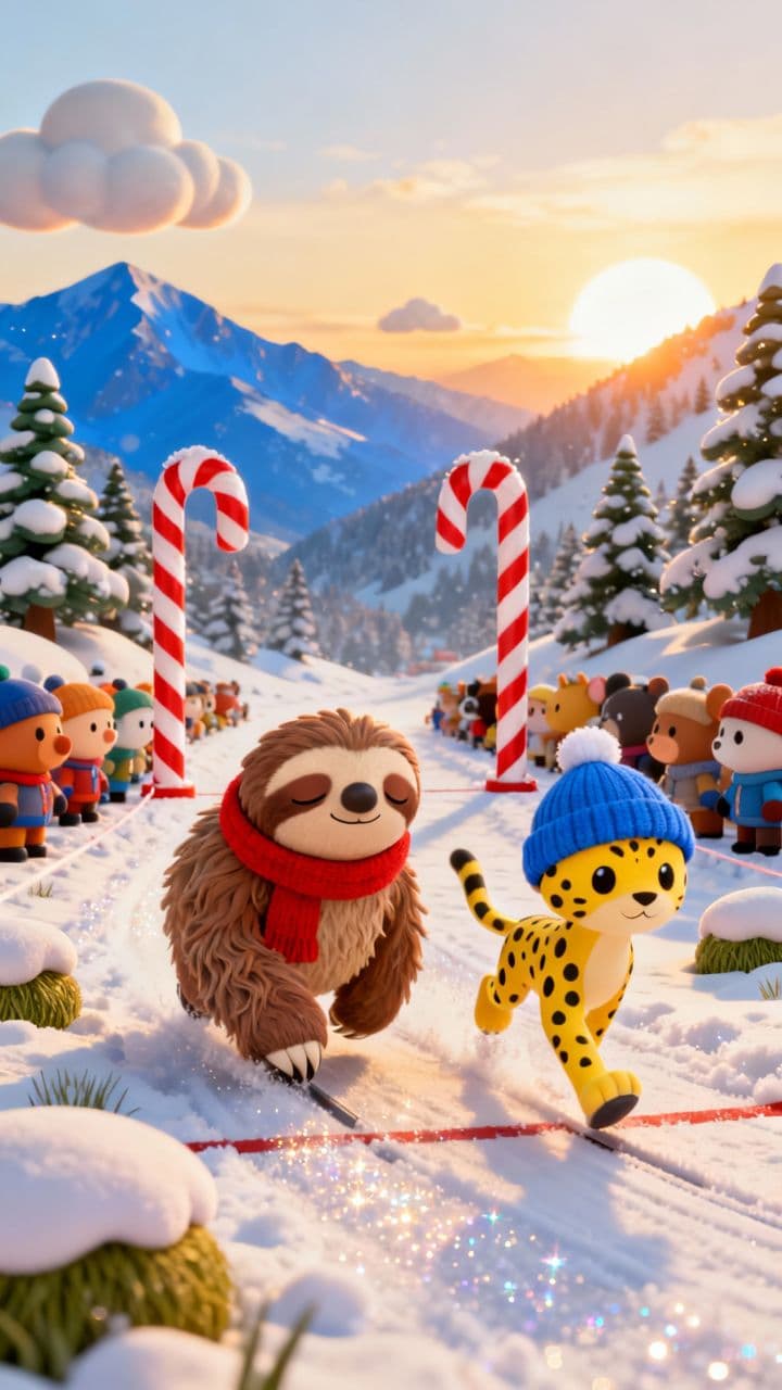 Animal Race Day Chaos