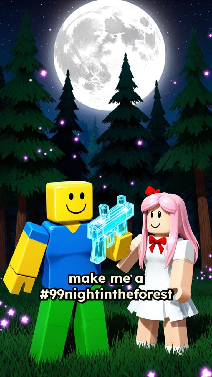 Bubble Guns in the Forest