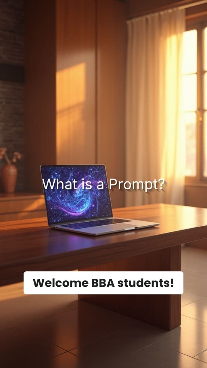 AI Prompt Structure for BBA Students