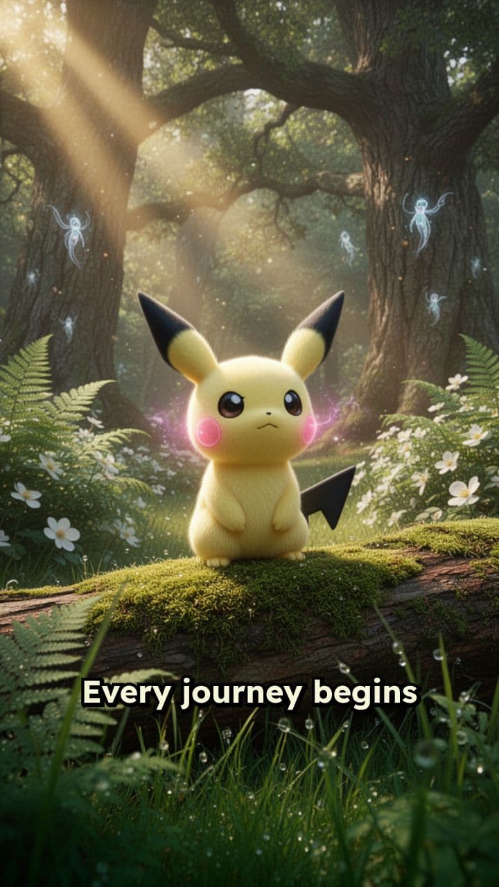 The Evolution of Power: Pichu to Pikachu