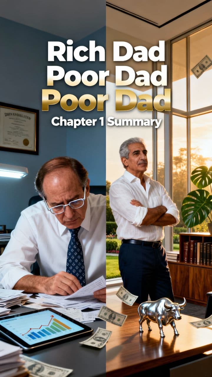 Rich Dad Poor Dad Chapter 1 Summary