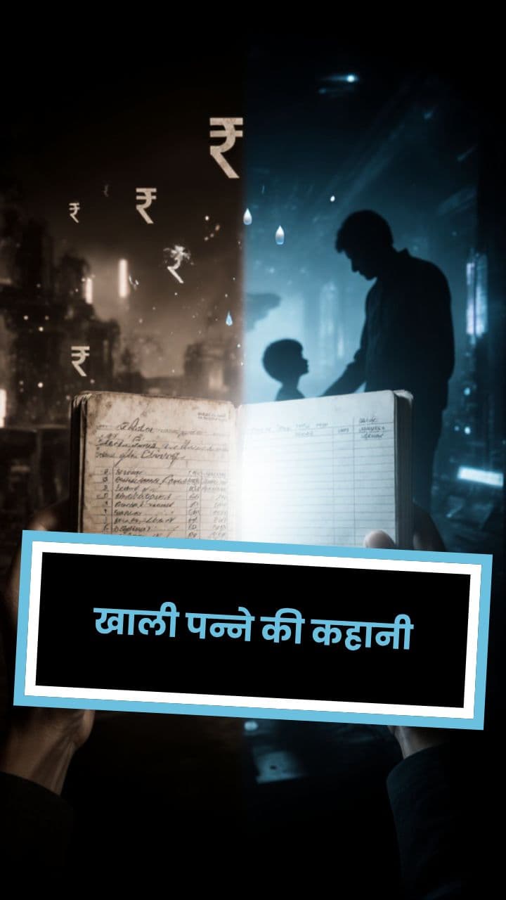 खाली पन्ने की कहानी