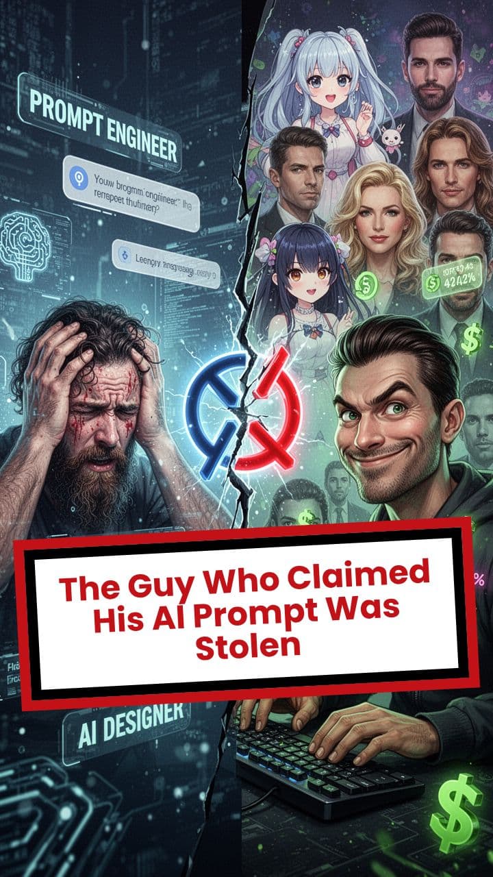 The Guy Who Claimed His AI Prompt Was Stolen