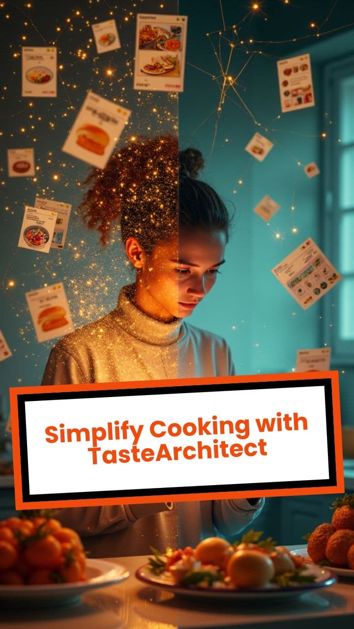 Simplify Cooking with TasteArchitect