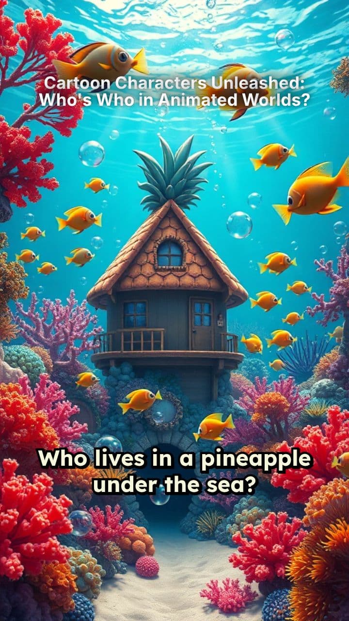 Cartoon Characters Unleashed: Who's Who in Animated Worlds?