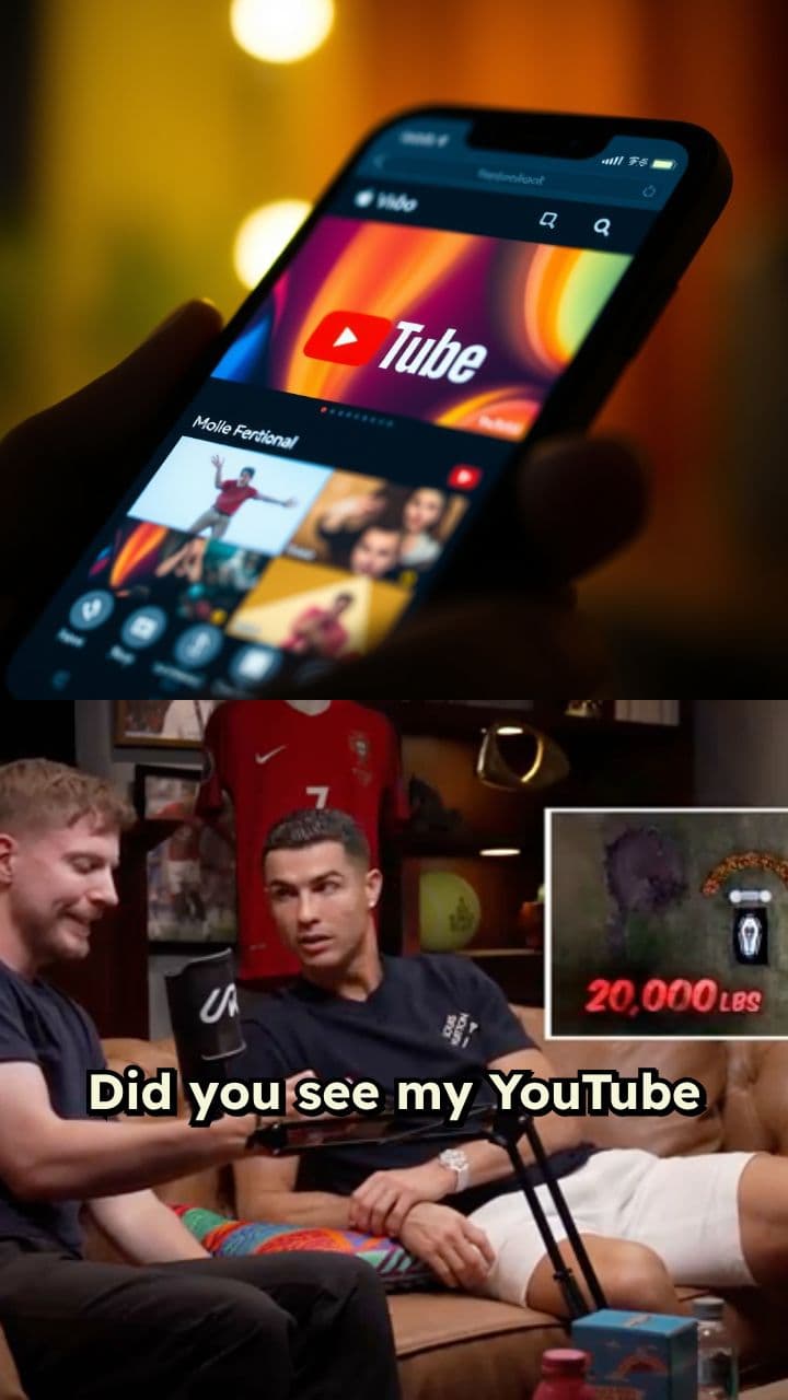 MrBeast Gives Ronaldo YouTube Advice