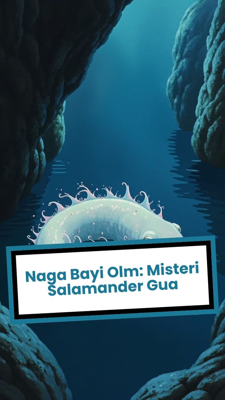 Naga Bayi Olm: Misteri Salamander Gua