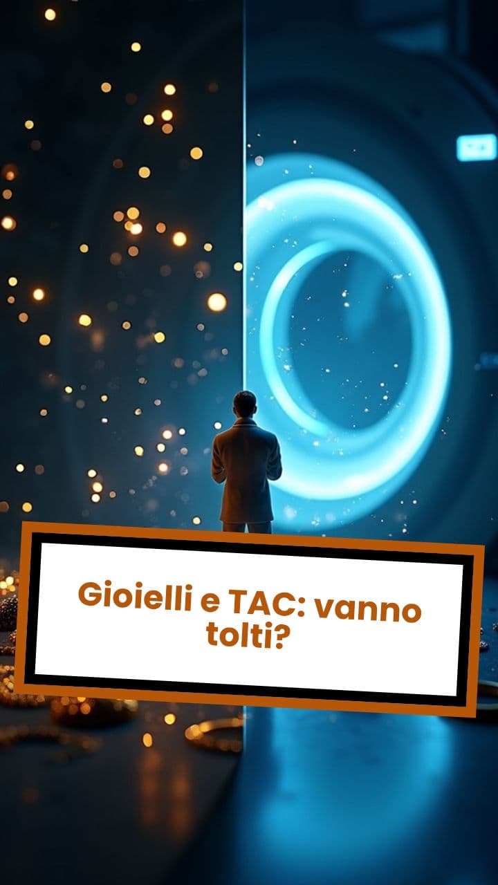 Gioielli e TAC: vanno tolti?