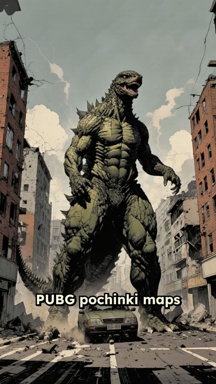 Pochinki Maps and Godzilla Fights
