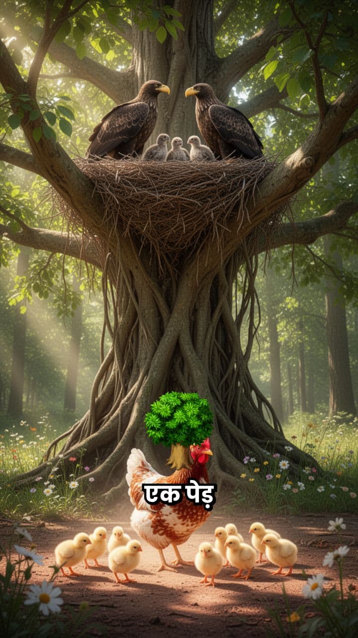 बाज का धक्का, सफलता की उड़ान