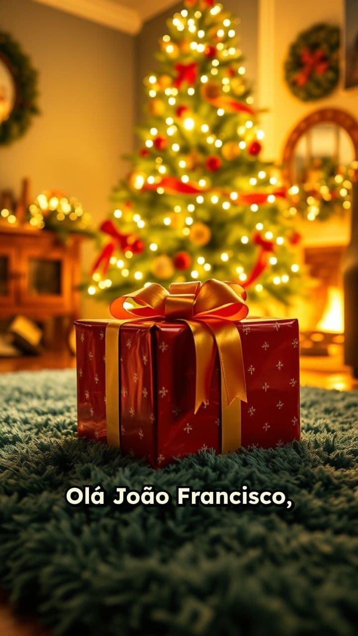 Presente de Natal para João Francisco
