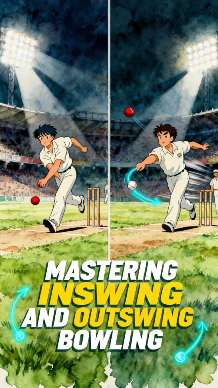 Mastering Inswing and Outswing Bowling