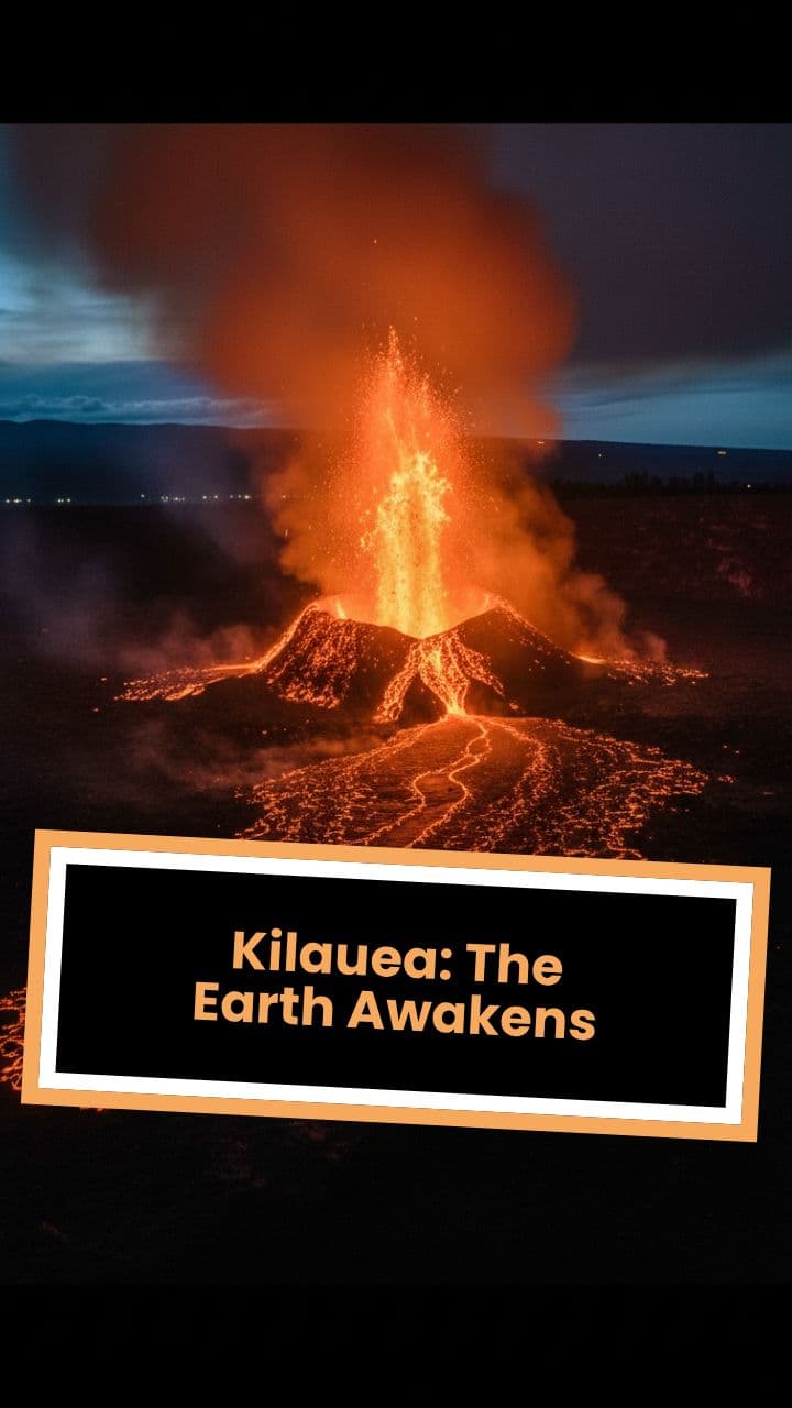 Kilauea: The Earth Awakens