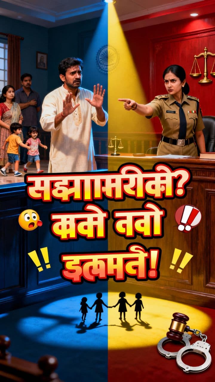 धर्मपत्नी? यानी कि बाल विवाह!