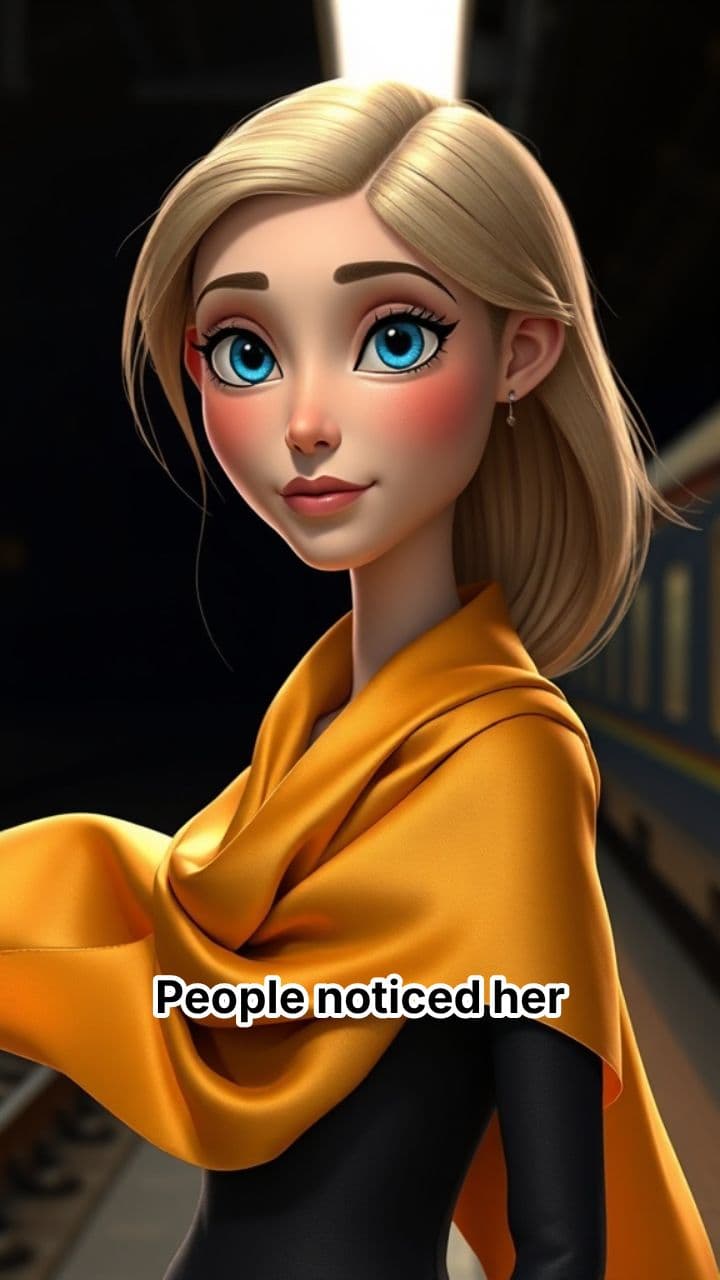 The Woman in the Golden Scarf