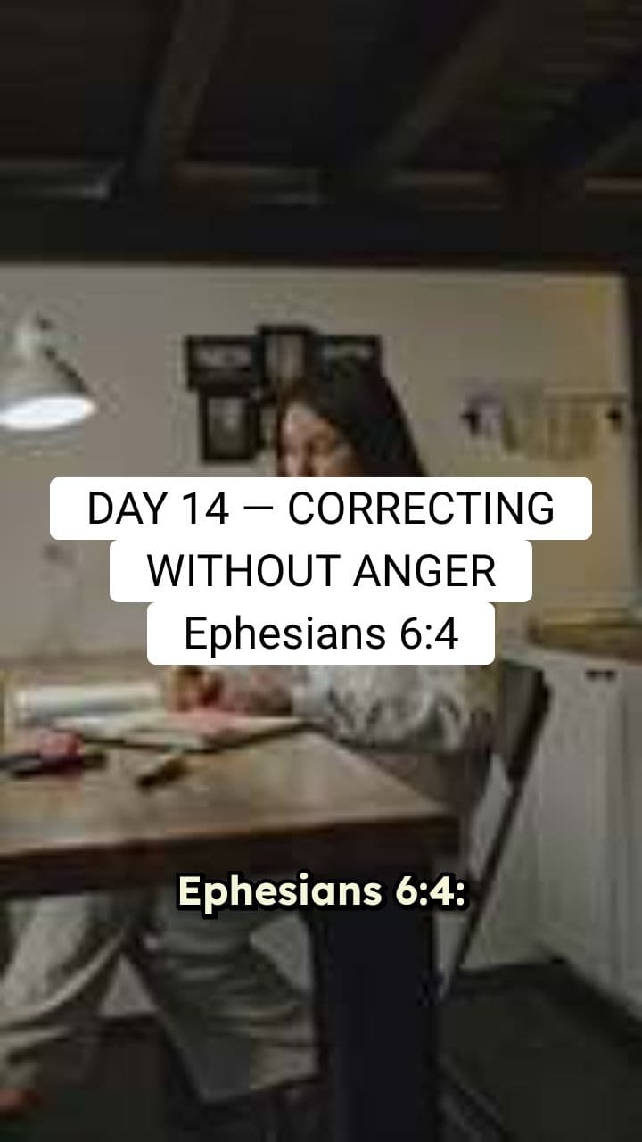 Correcting Without Anger