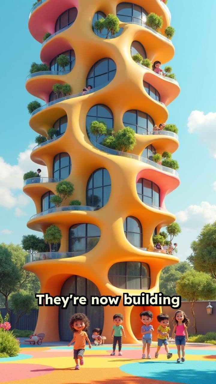 Children-Centric Apartment Towers in Vietnam