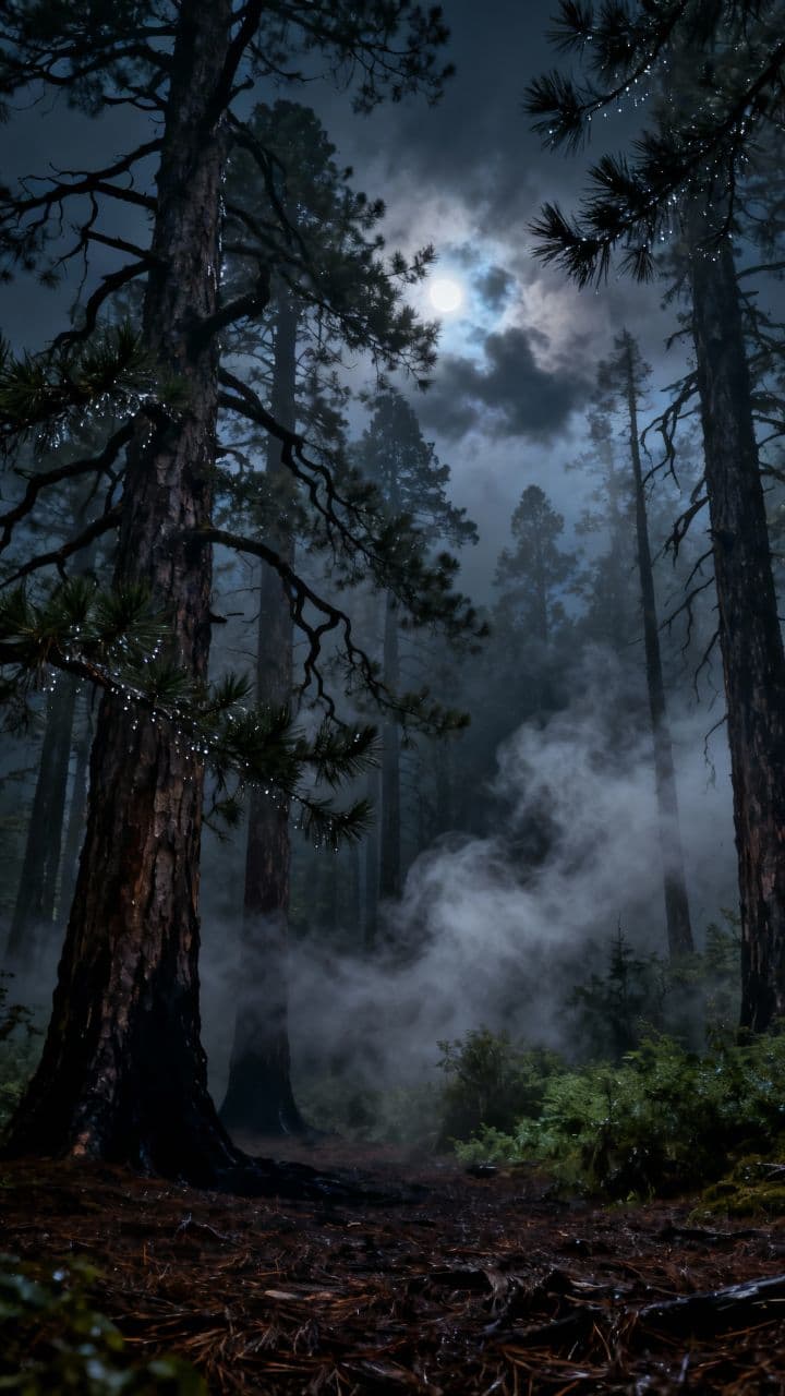 VHS Night Woods Loop