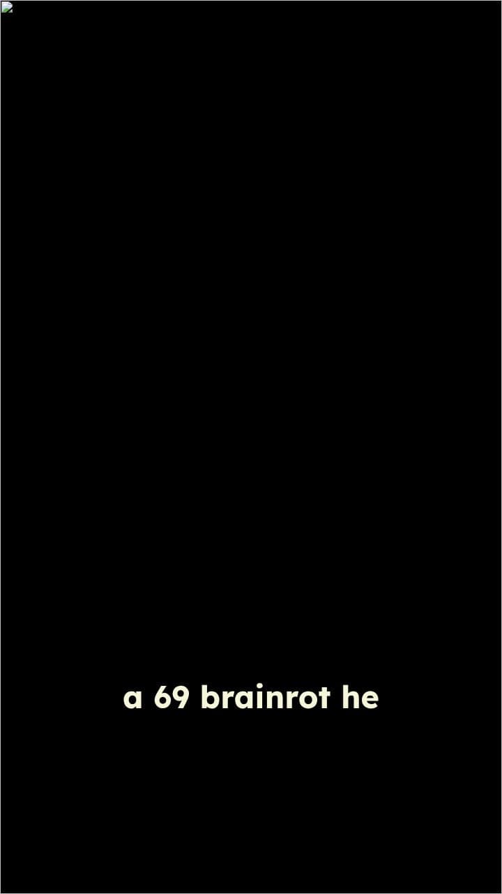 Red 69 Brainrot Character