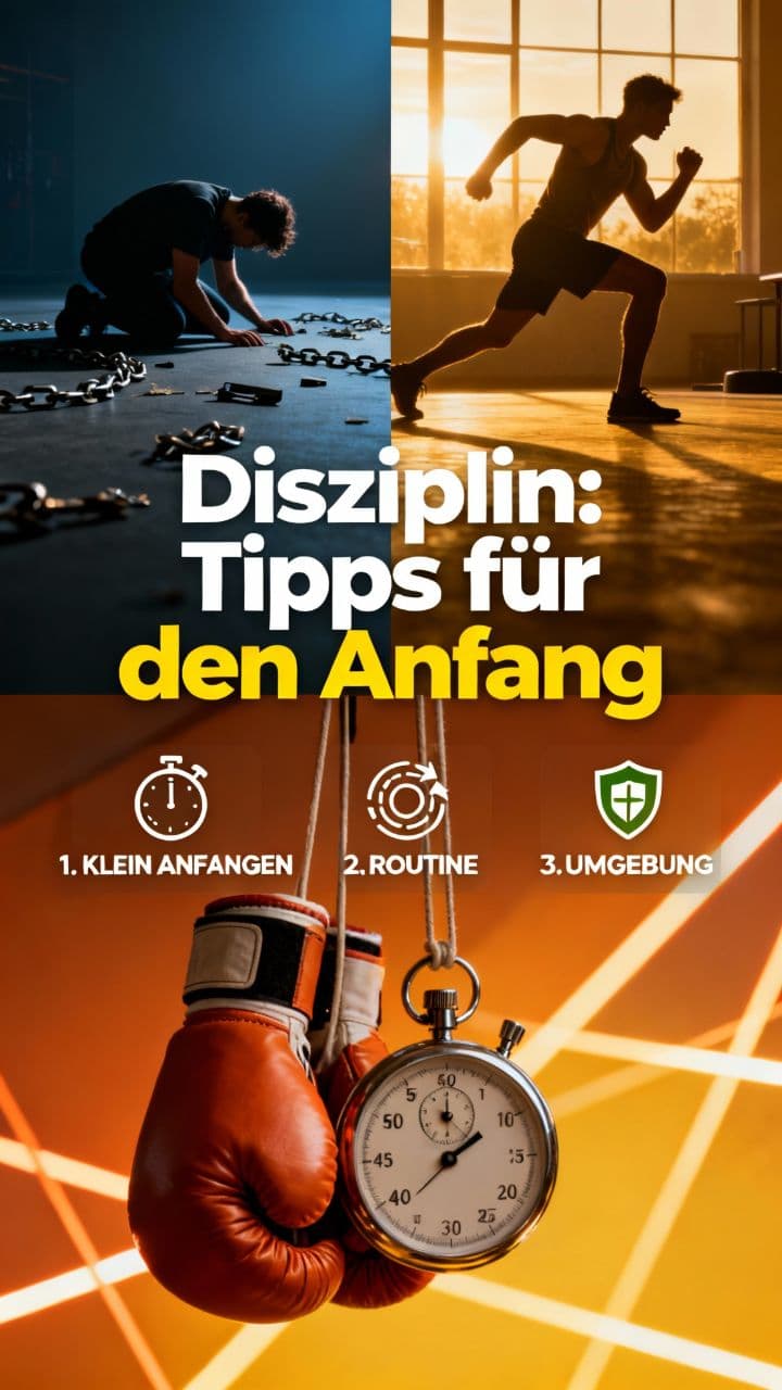 Disziplin: Tipps für den Anfang