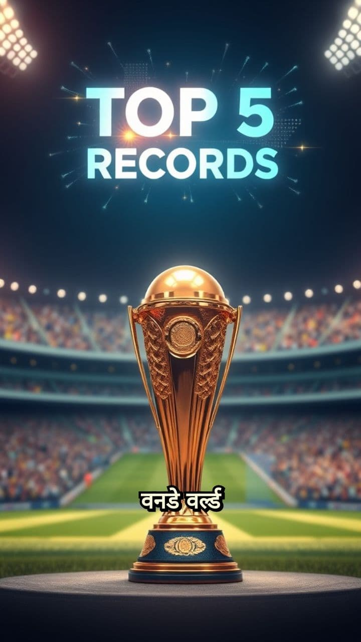 वनडे वर्ल्ड कप के टॉप रिकॉर्ड