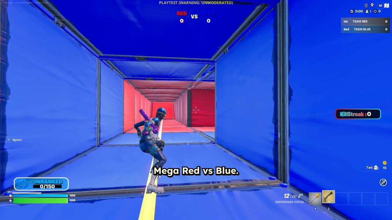 Mega Red vs Blue: Chaos Unleashed