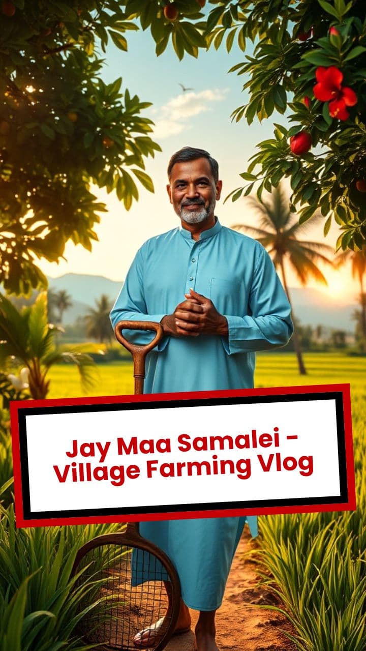 Jay Maa Samalei - Village Farming Vlog
