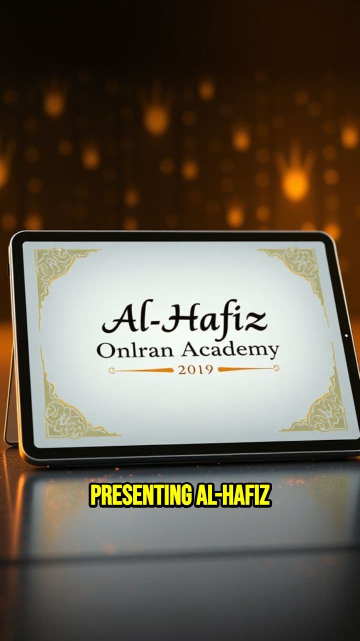 Al-Hafiz Online Quran Academy Enrollment