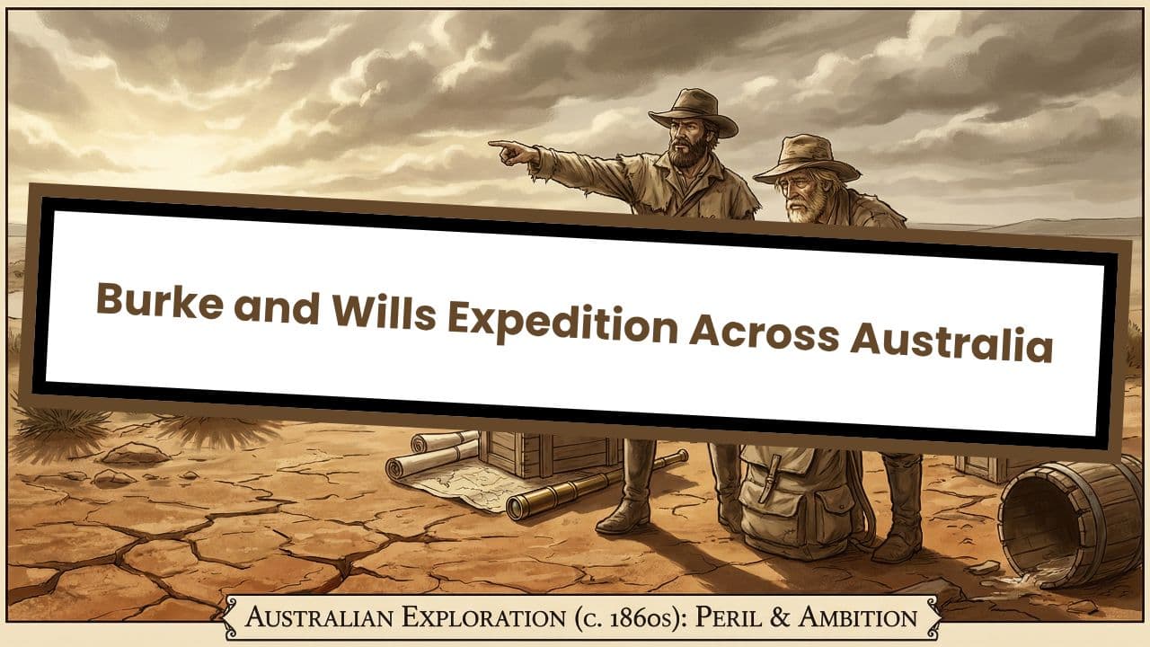 Burke and Wills Expedition Across Australia