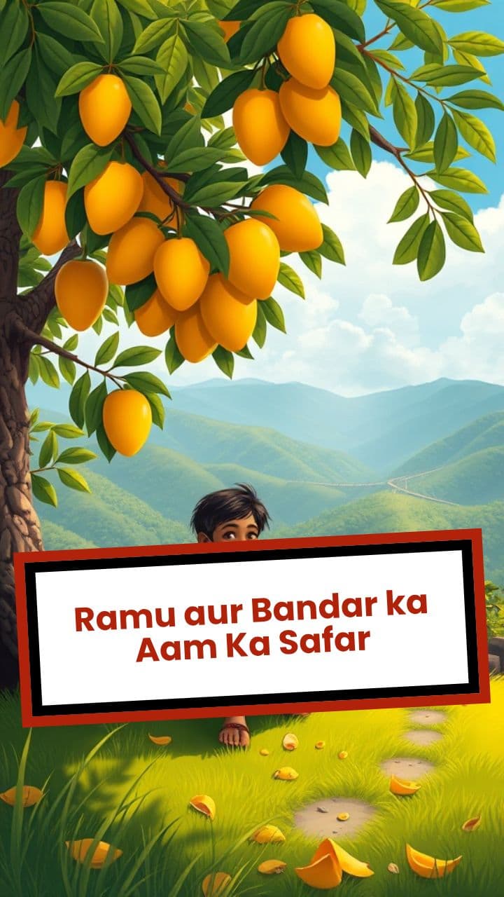 Ramu aur Bandar ka Aam Ka Safar