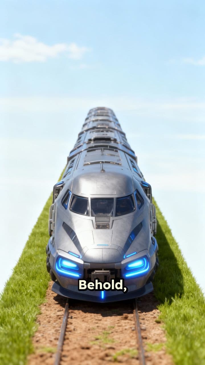 Futuristic Transit: A Journey's Beginning