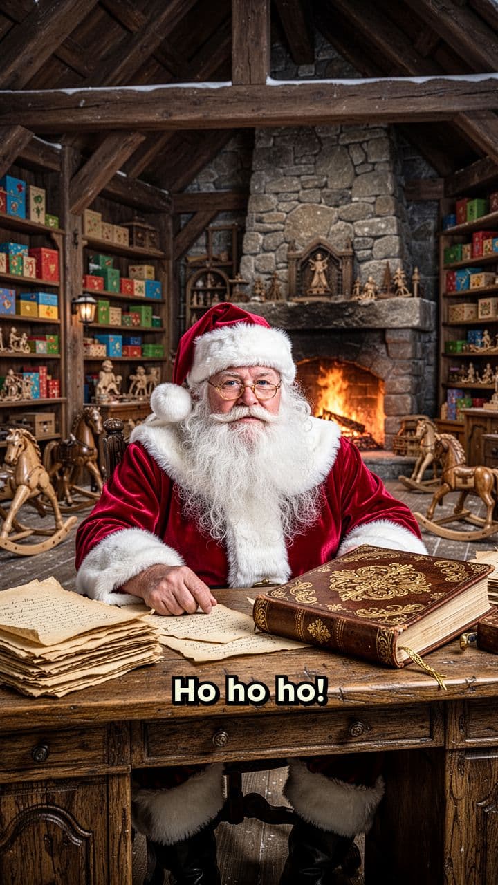 Santa's Grandfatherly Warning
