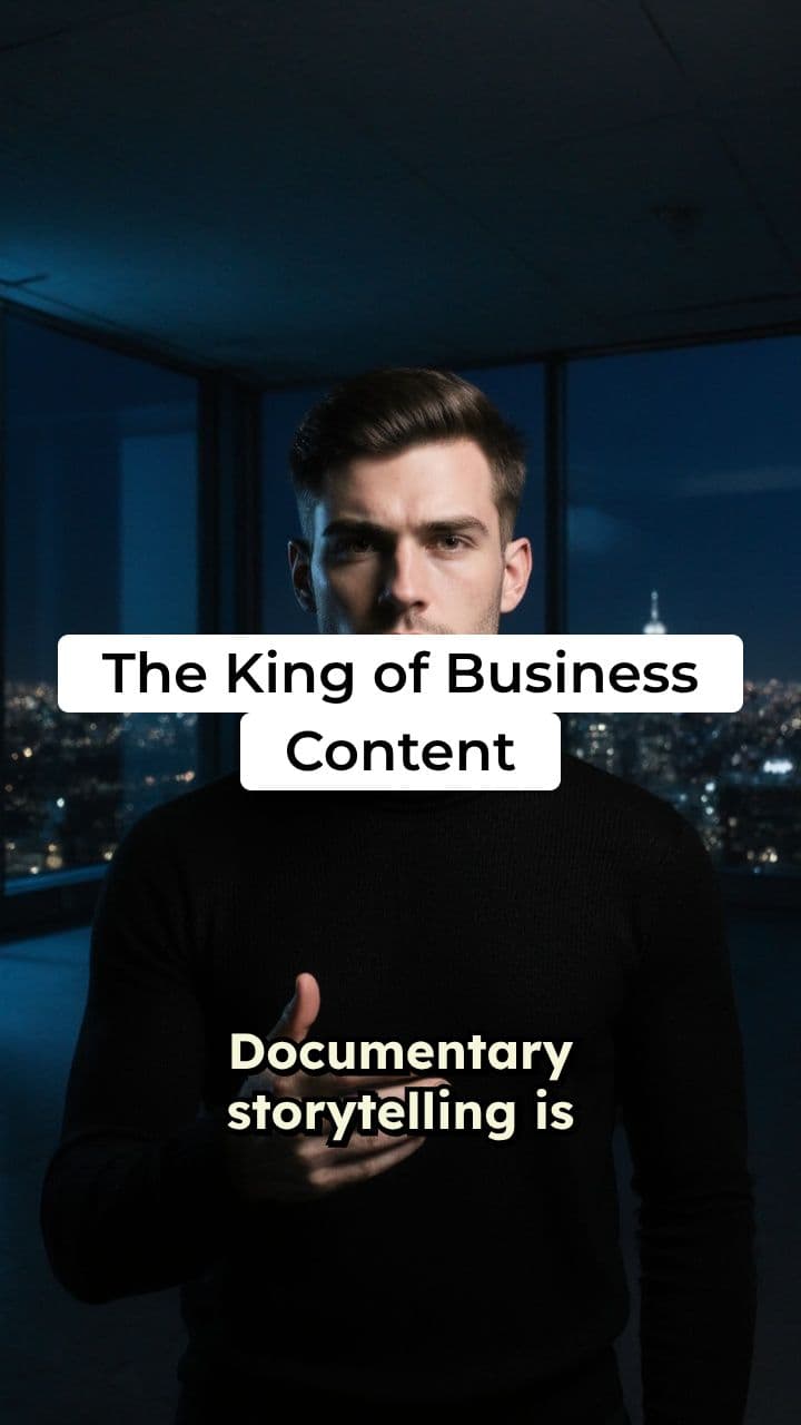The Power of Business Documentary Storytelling