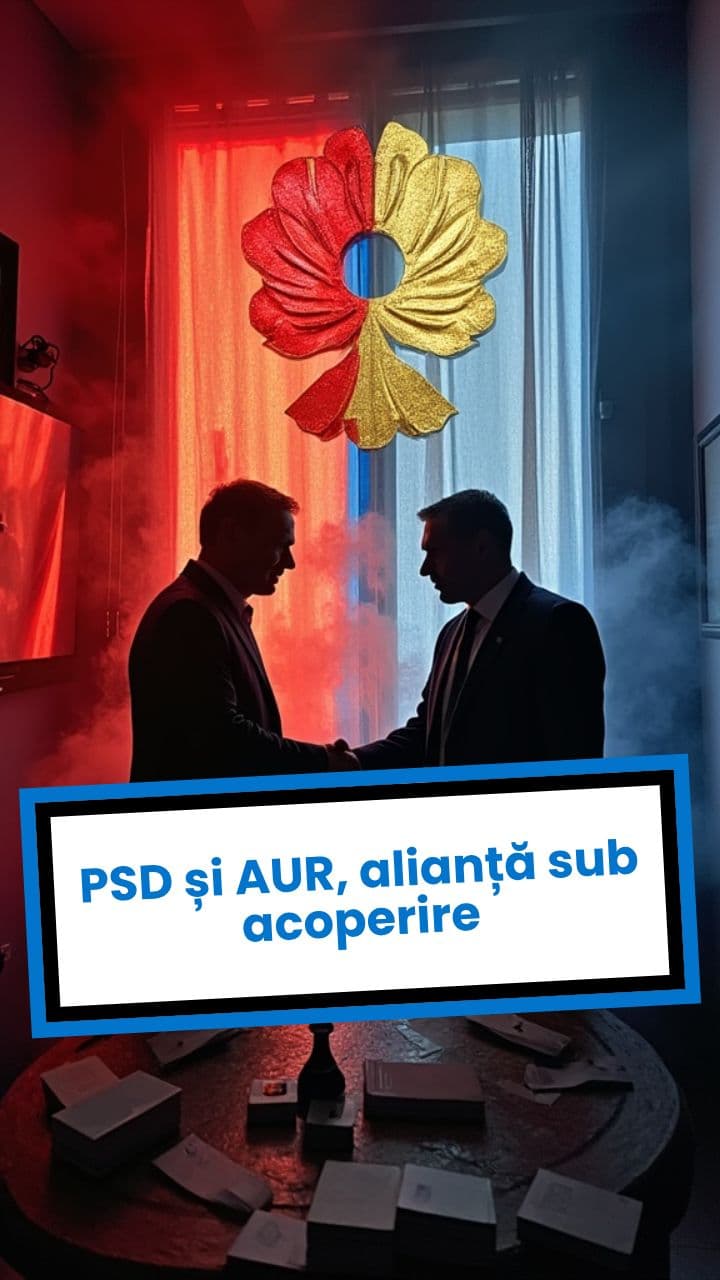 PSD și AUR, alianță sub acoperire