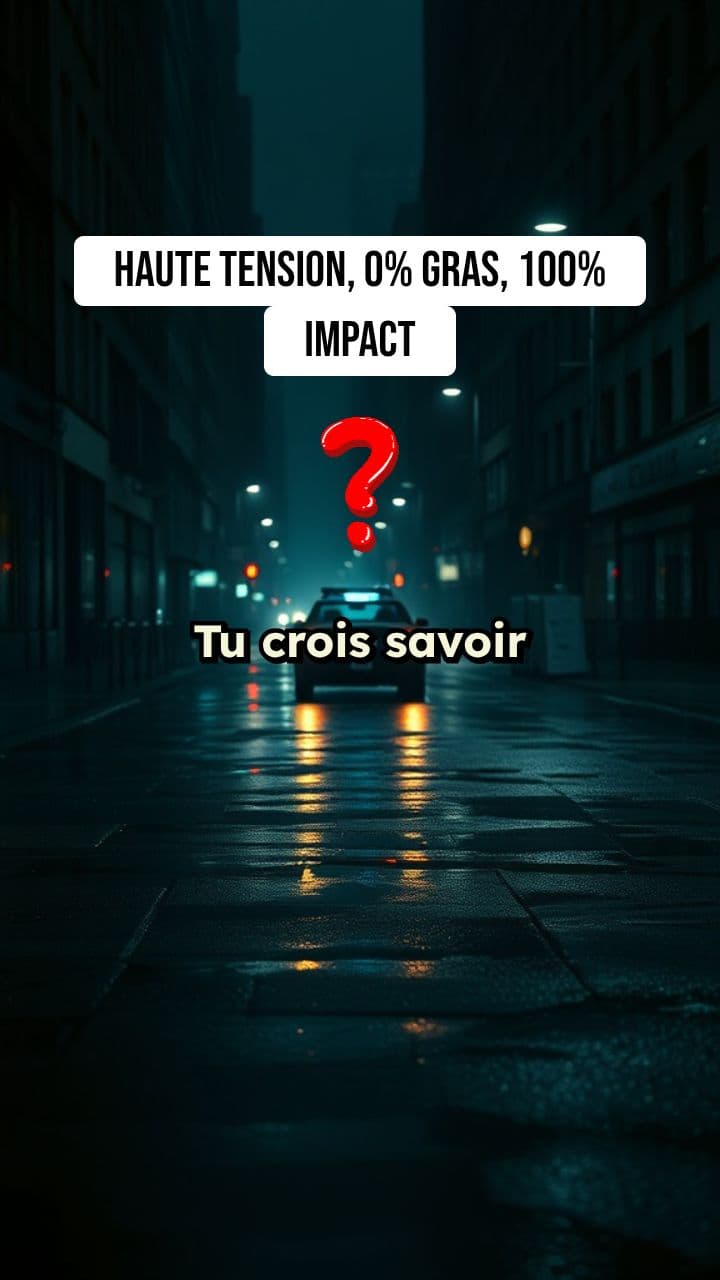 Haute tension, 0% gras, 100% impact