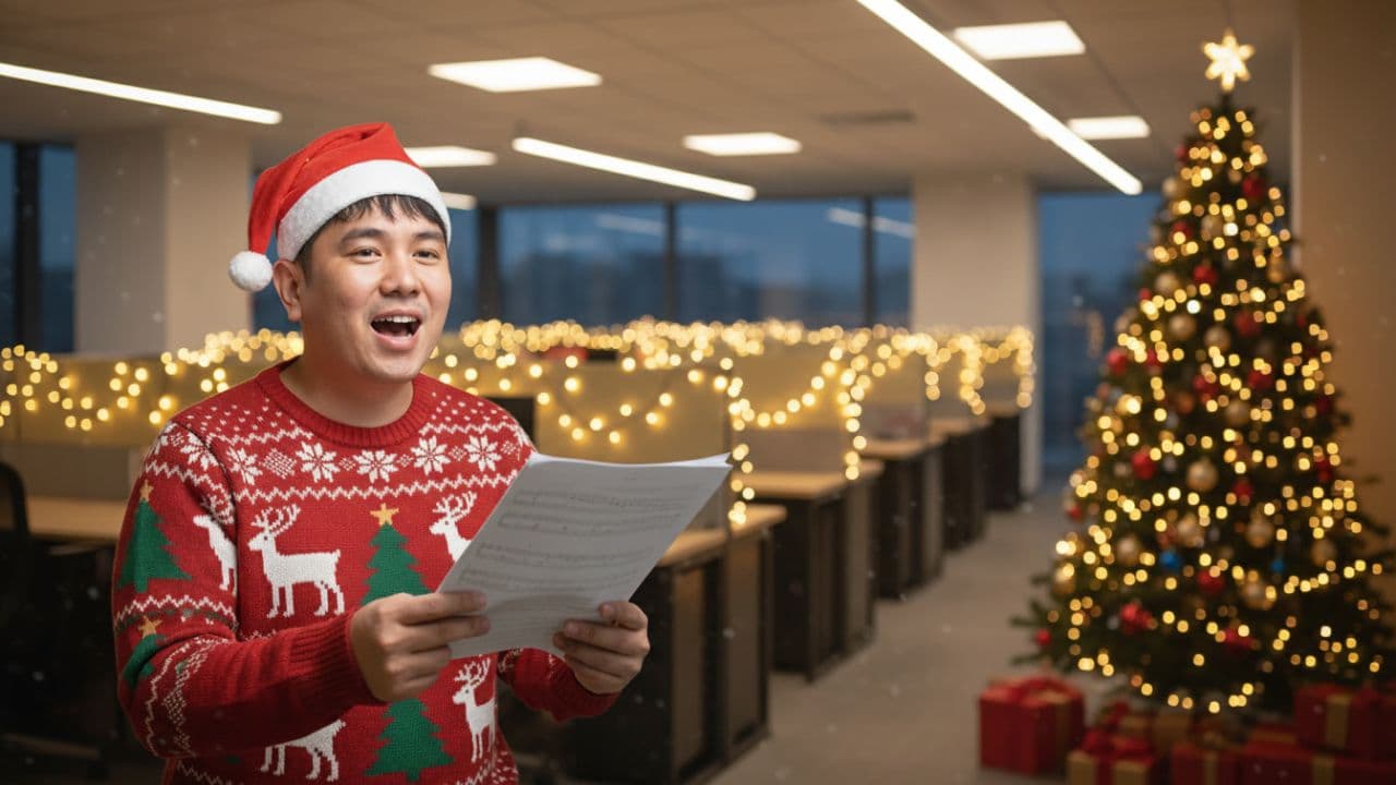 One Rose Christmas Cheer