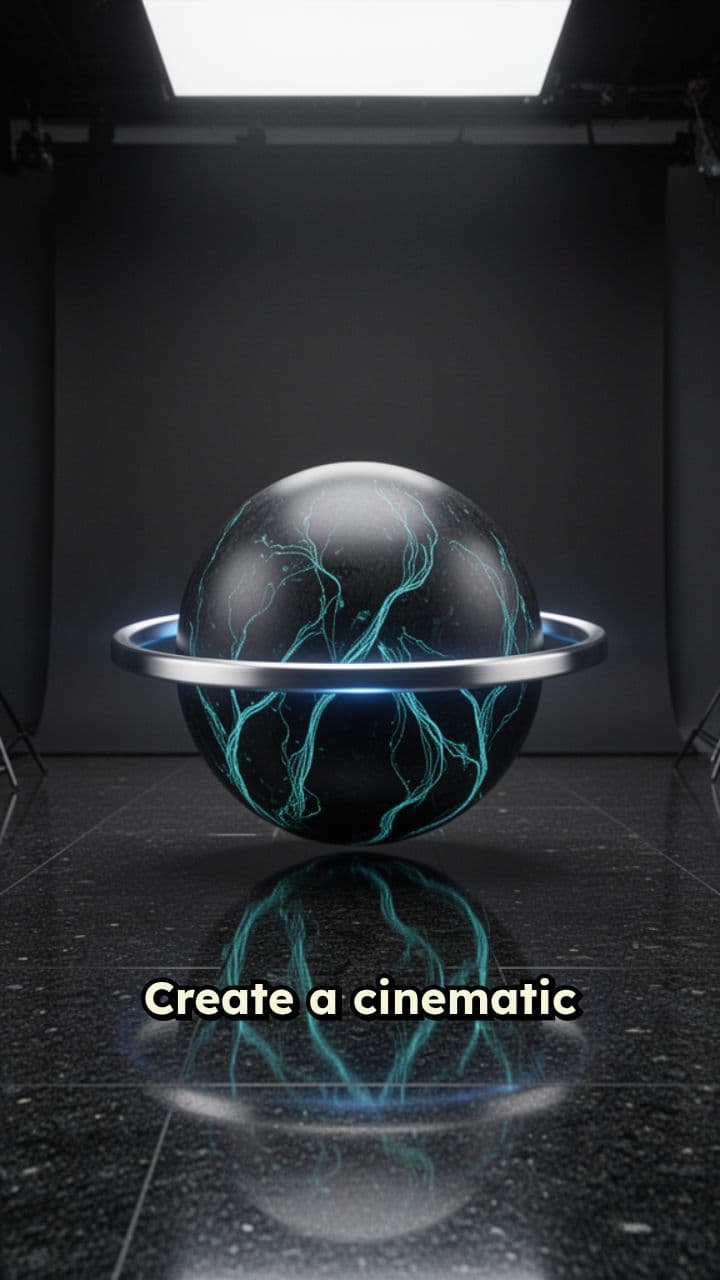 Cinematic Futuristic Smart Product Showcase