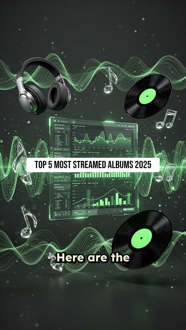 Most Streamed Albums of 2025 on Spotify
