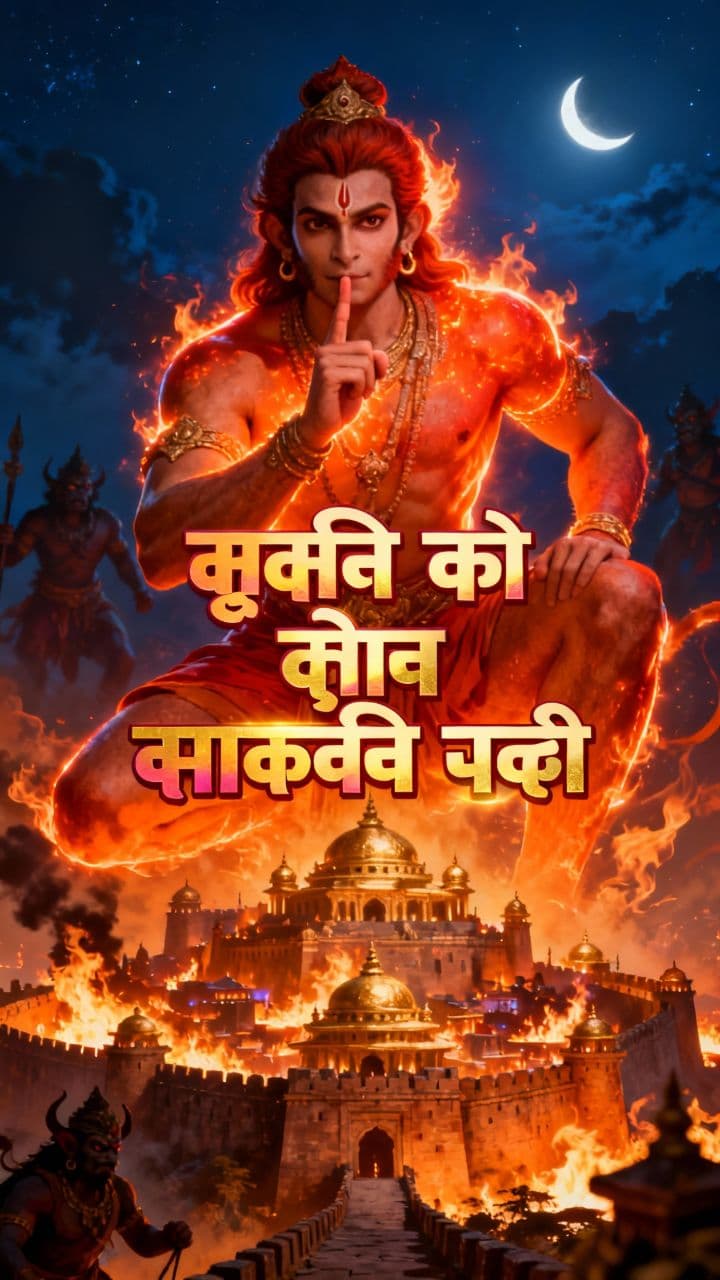 लंका में हनुमान का साइलेंट मोड