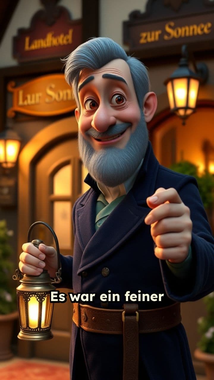 Der feine Herr und die Martinsgans