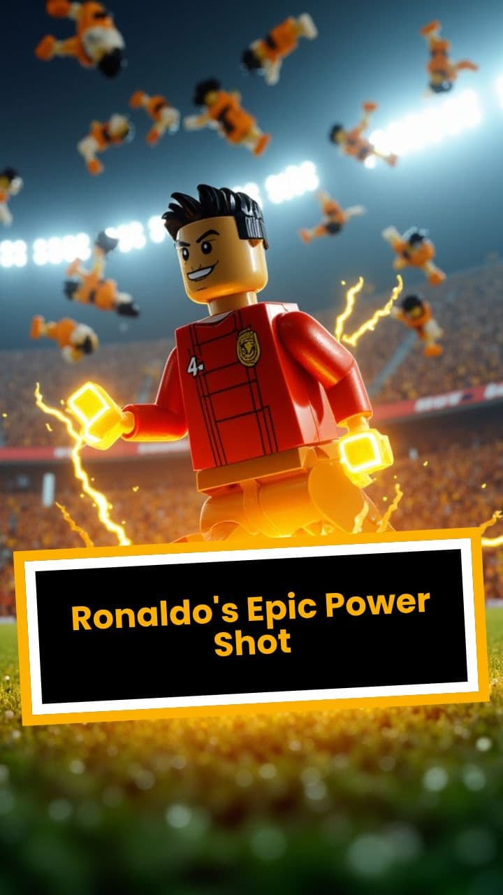 Ronaldo's Epic Power Shot