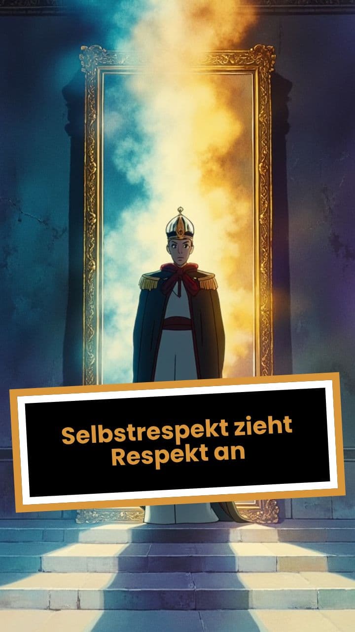 Selbstrespekt zieht Respekt an
