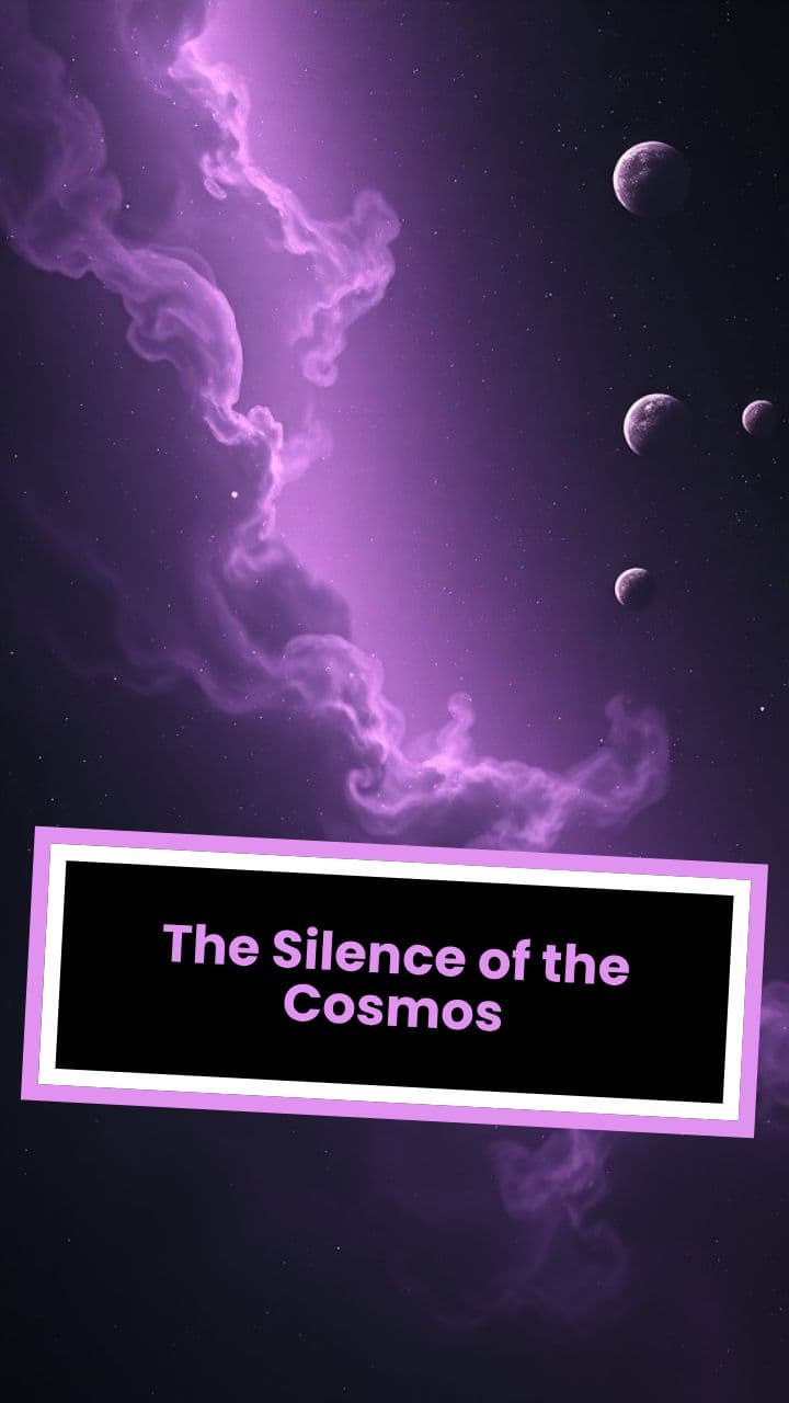 The Silence of the Cosmos