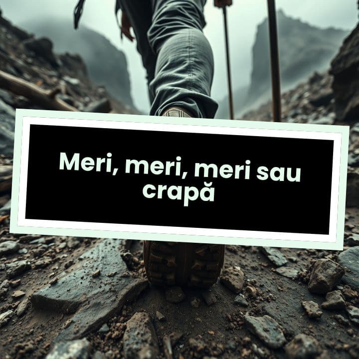 Meri, meri, meri sau crapă