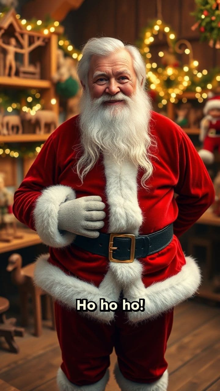 Le message du Père Noël pour Mattéo et Alessio