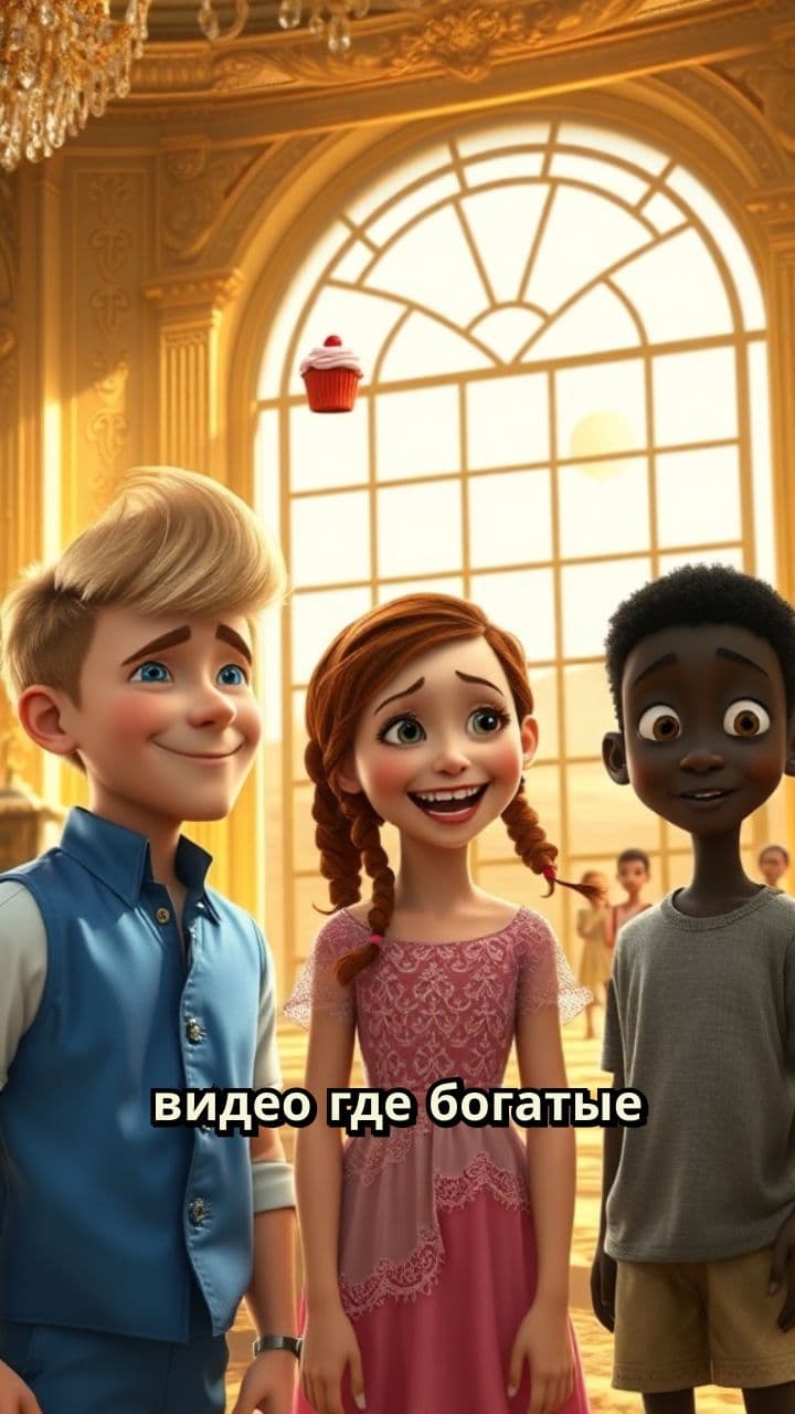 Богатые дети играют едой, бедные голодают